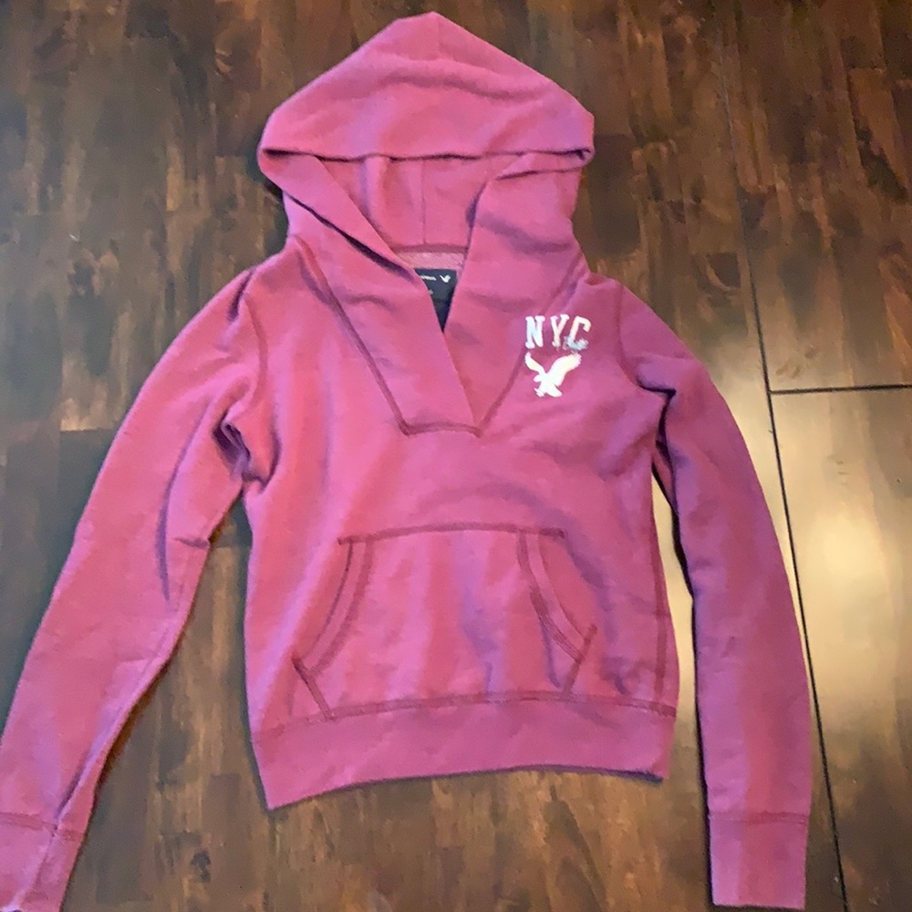 American Eagle XS purple sweatshirt